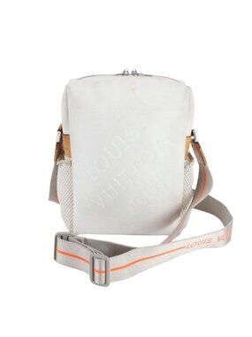 Louis Vuitton Damier Jean Weatherly LV Cup Leather Shoulder Bag Crossbody Rbe